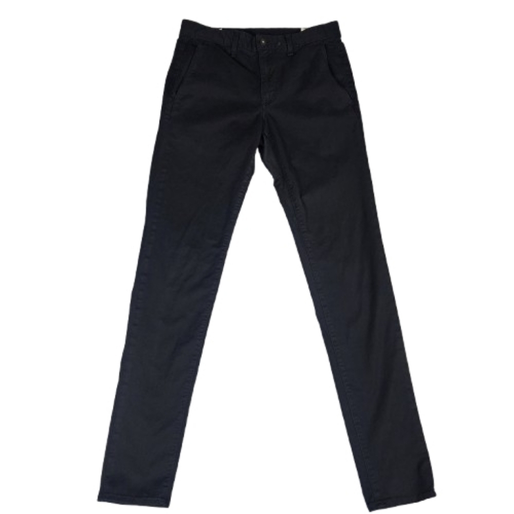 Rag & Bone Black Slim Fit Pants Womens 30x32 Flat Front Pockets Chino